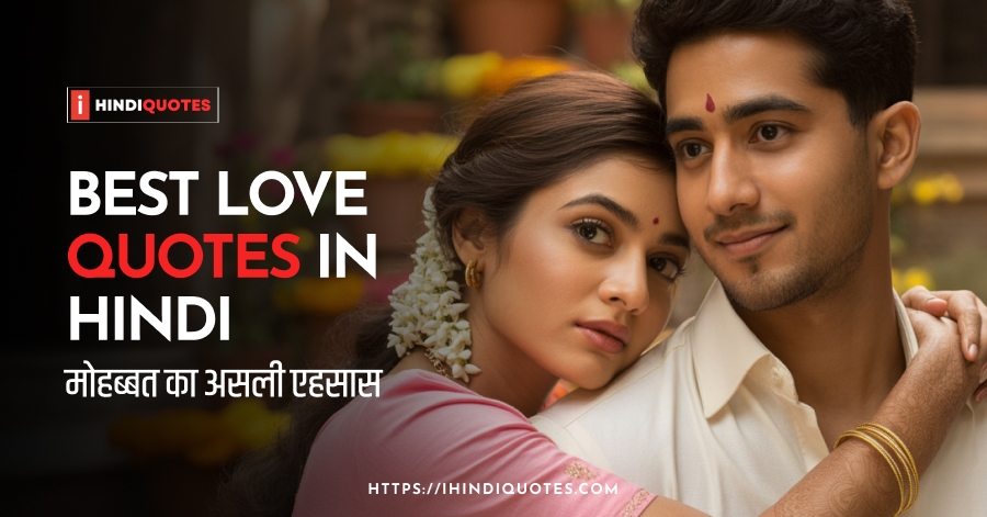 Best Love Quotes in Hindi